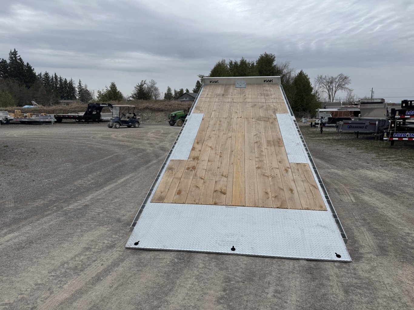 2025 N&N 24' DECKOVER TILT TRAILER