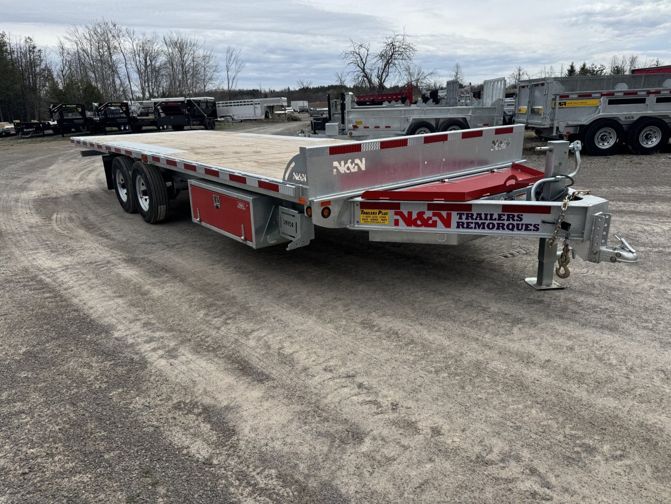 2025 N&N 24' DECKOVER TILT TRAILER