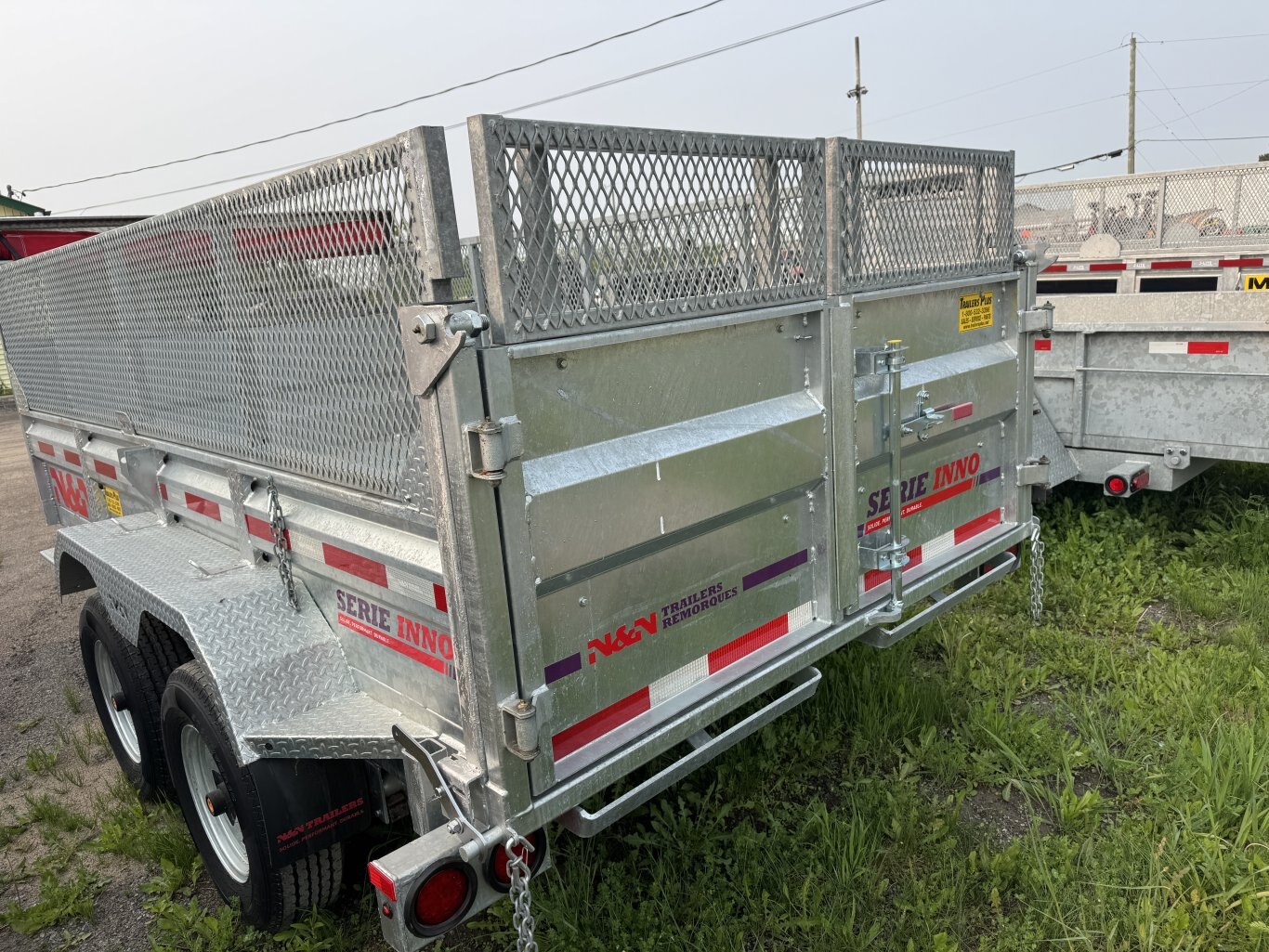 2024 N&N 12' DUMP WITH MESH SIDES