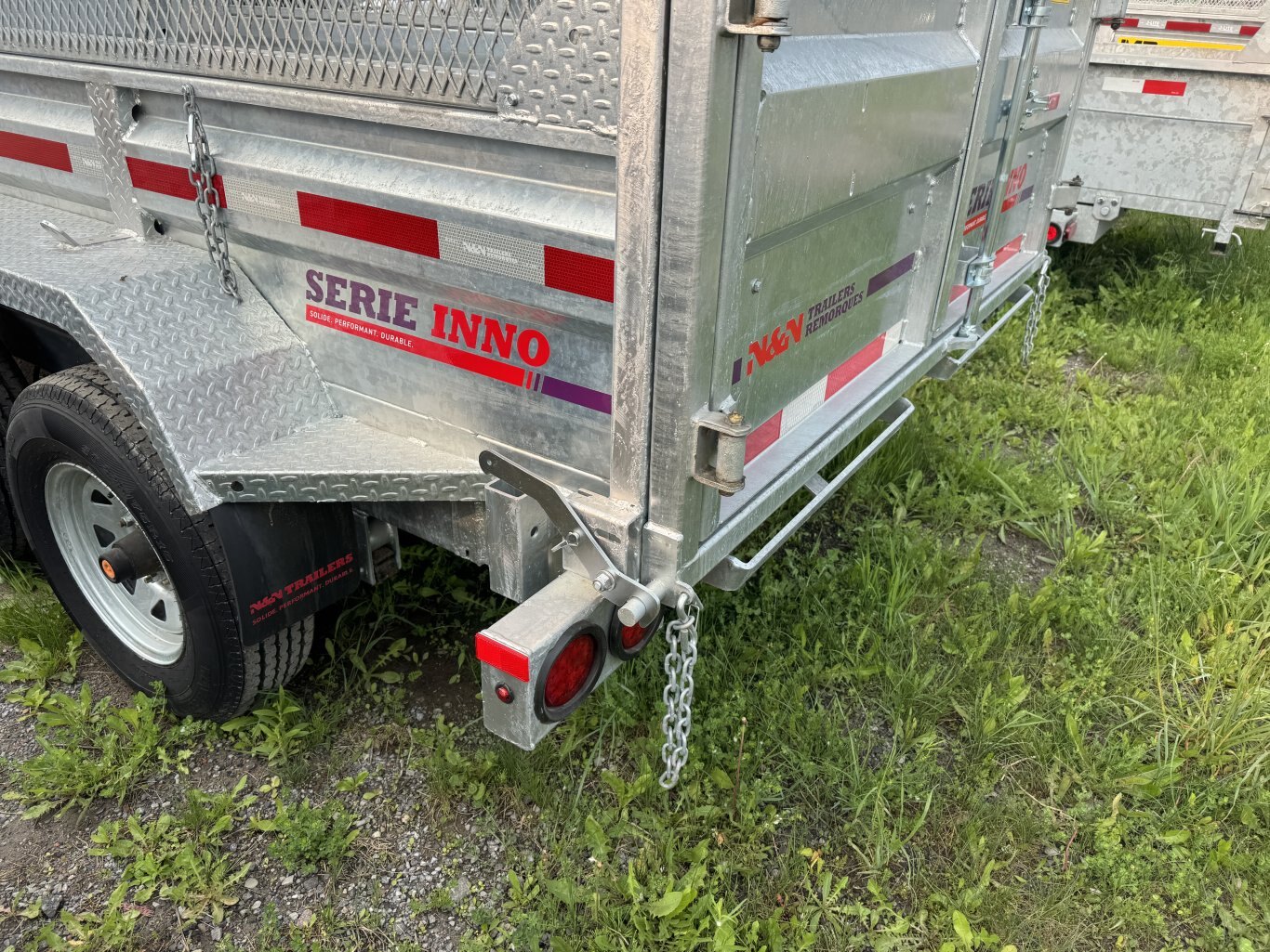 2024 N&N 12' DUMP WITH MESH SIDES