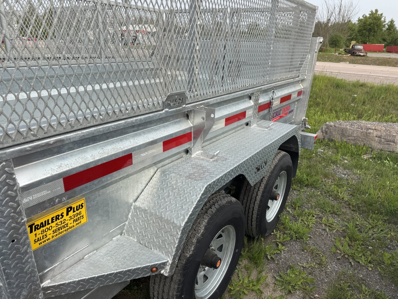 2024 N&N 12' DUMP WITH MESH SIDES