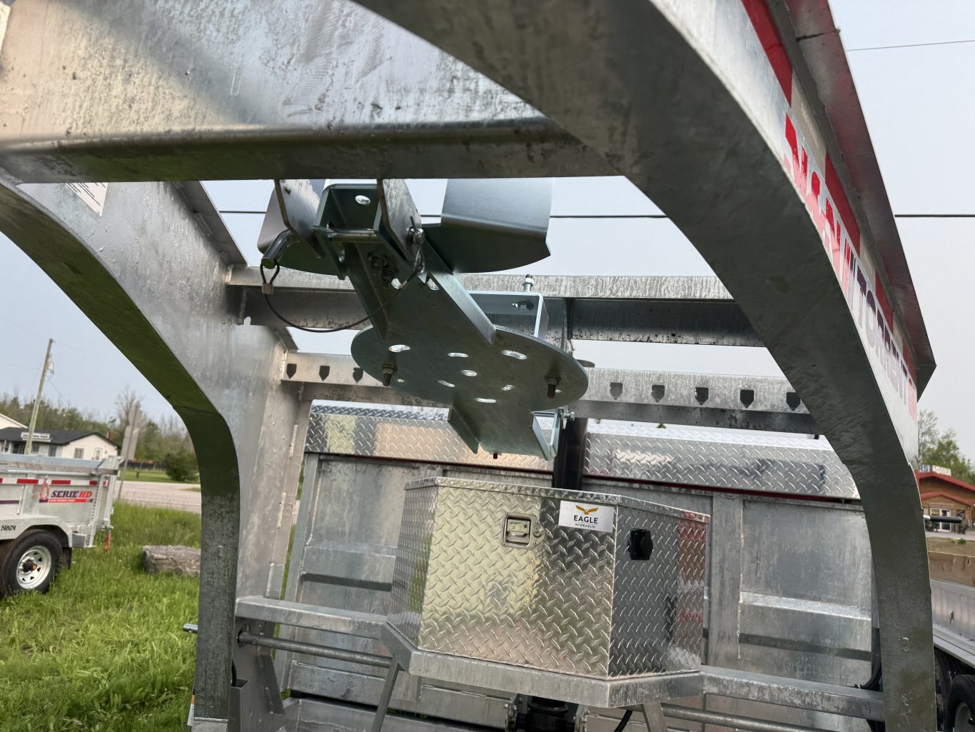 2025 N&N 16' GN TRIAXLE DUMP TRAILER