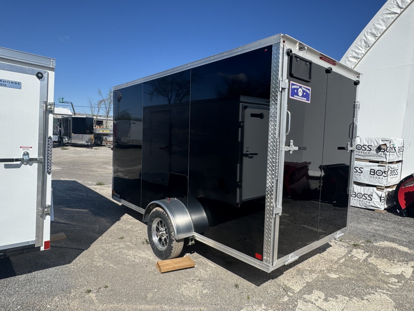 ENBECK 12' ENCLOSED TRAILER