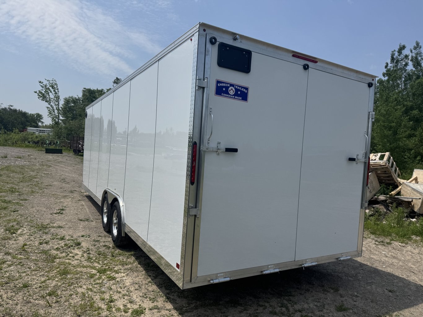 ENBECK 24' ALUMINUM CAR HAULER