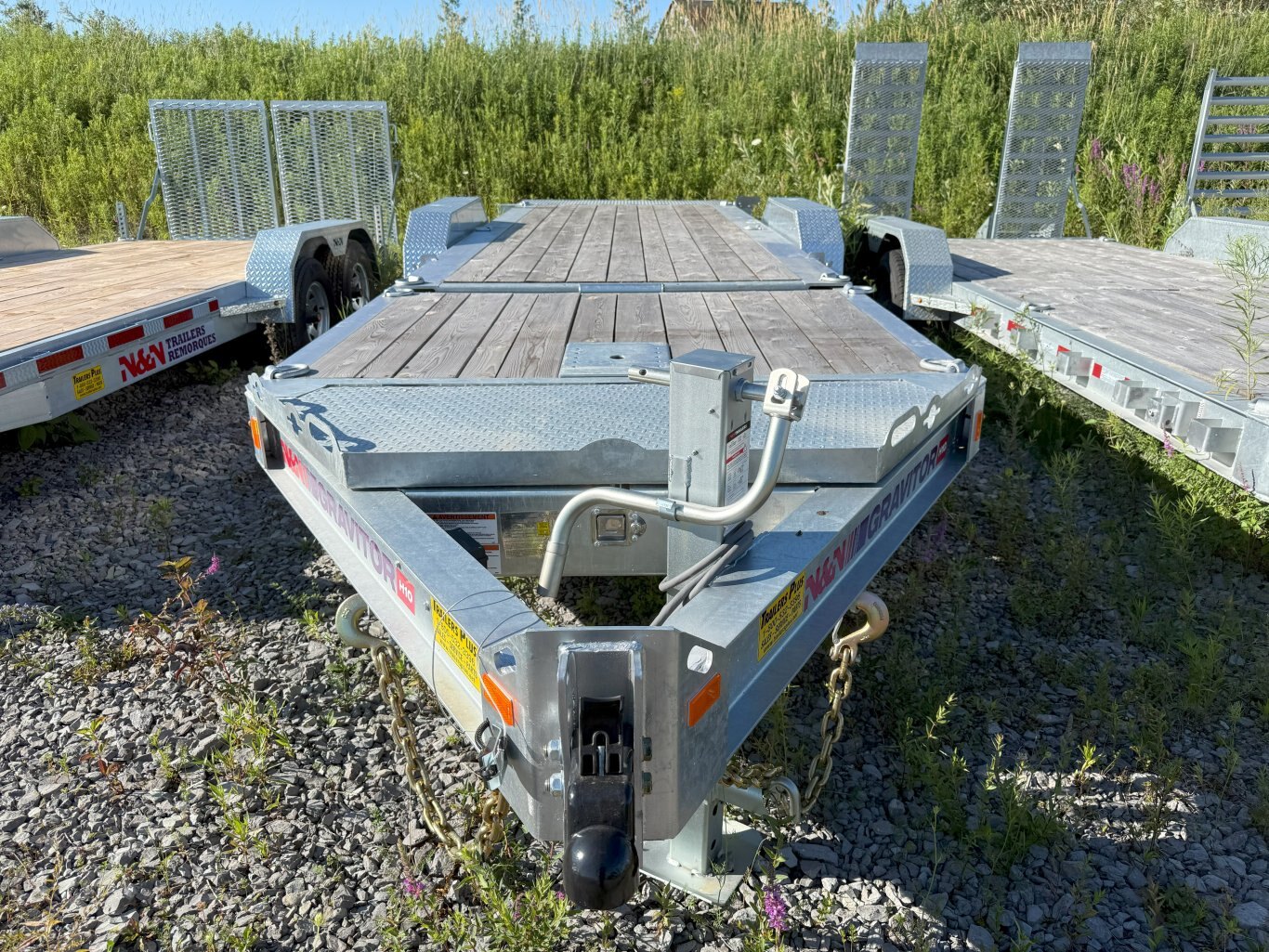 N&N 22' 20k TILT TRAILER