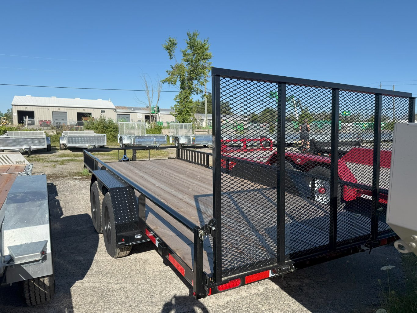 DOUBLE A 18' UTILITY TRAILER