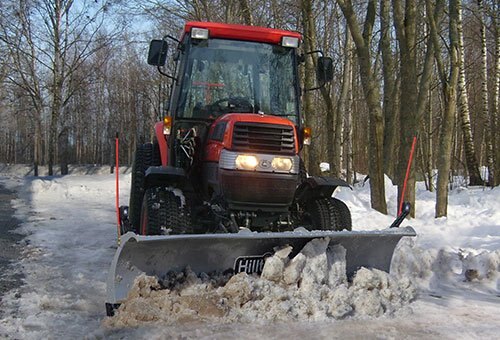 HillTip SnowStriker™ Straight Blade Tractor snow plow 2250 STR