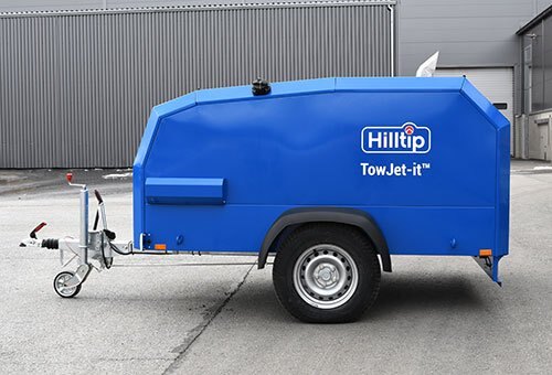 HillTip TowJet it™ towable hot pressure washer 800 25