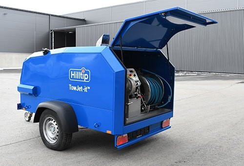 HillTip TowJet it™ towable hot pressure washer 800 25