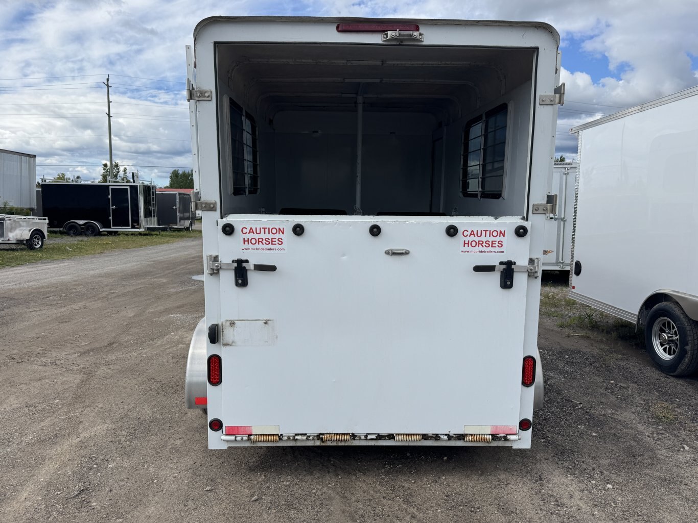 Gooseneck 2 Horse Straight with Dress