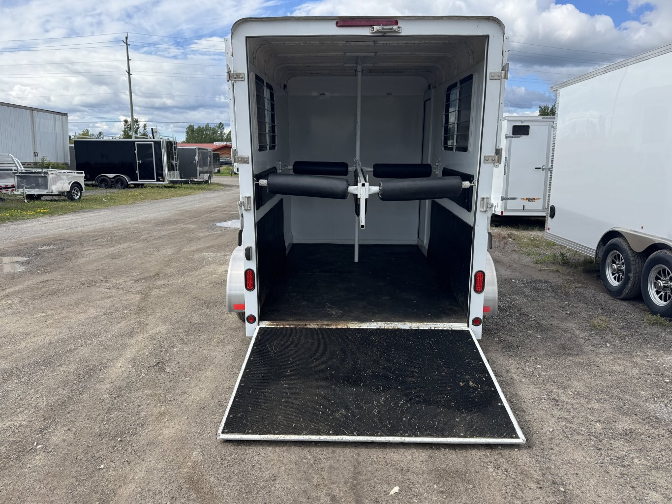 Gooseneck 2 Horse Straight with Dress