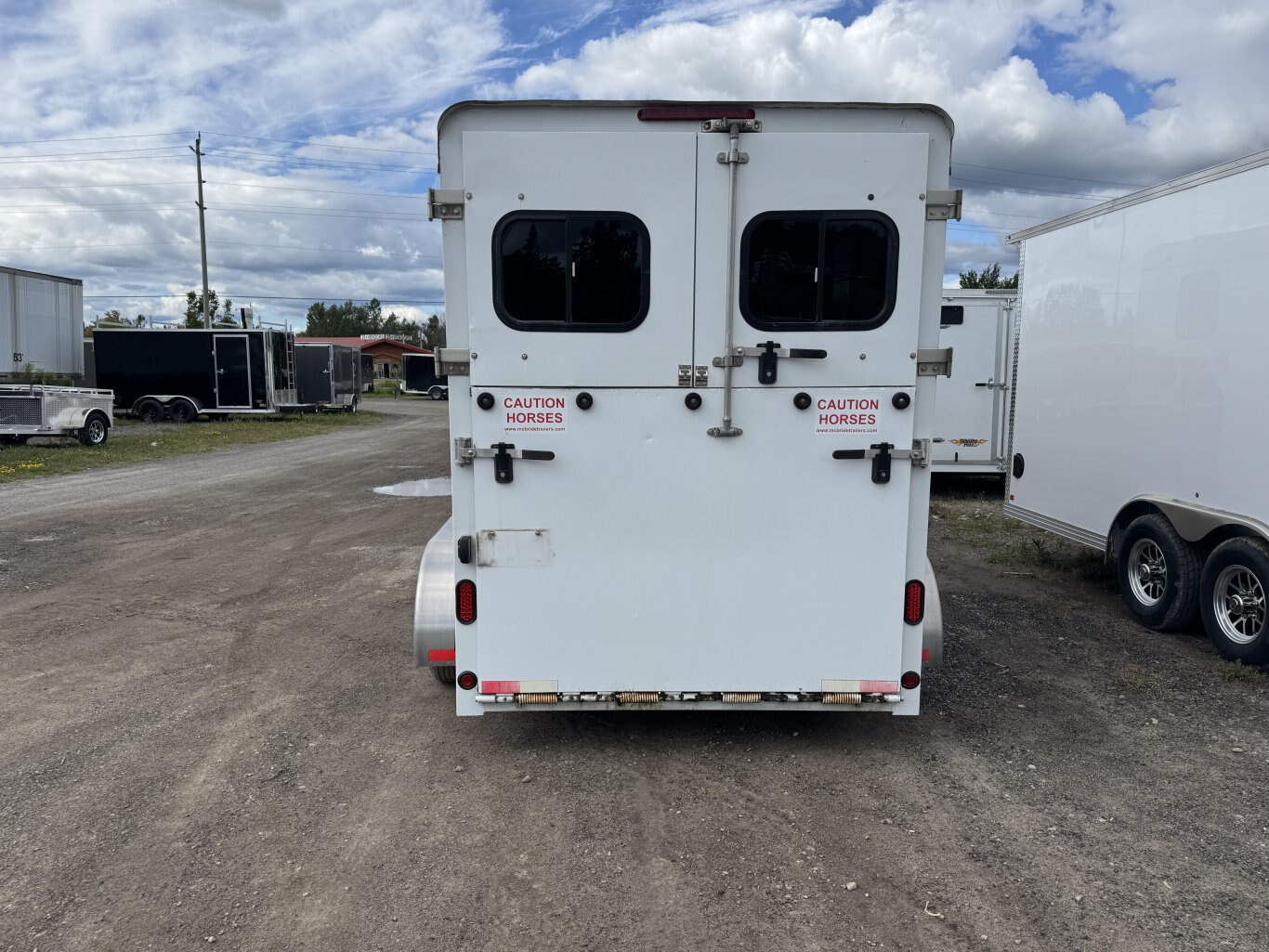 Gooseneck 2 Horse Straight with Dress