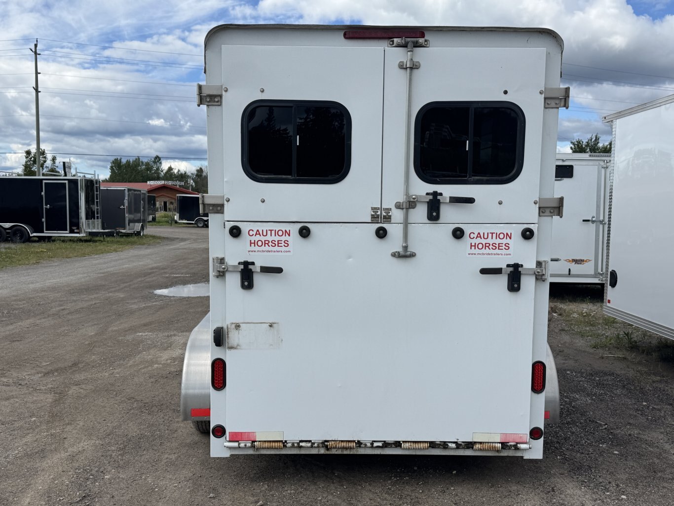 Gooseneck 2 Horse Straight with Dress