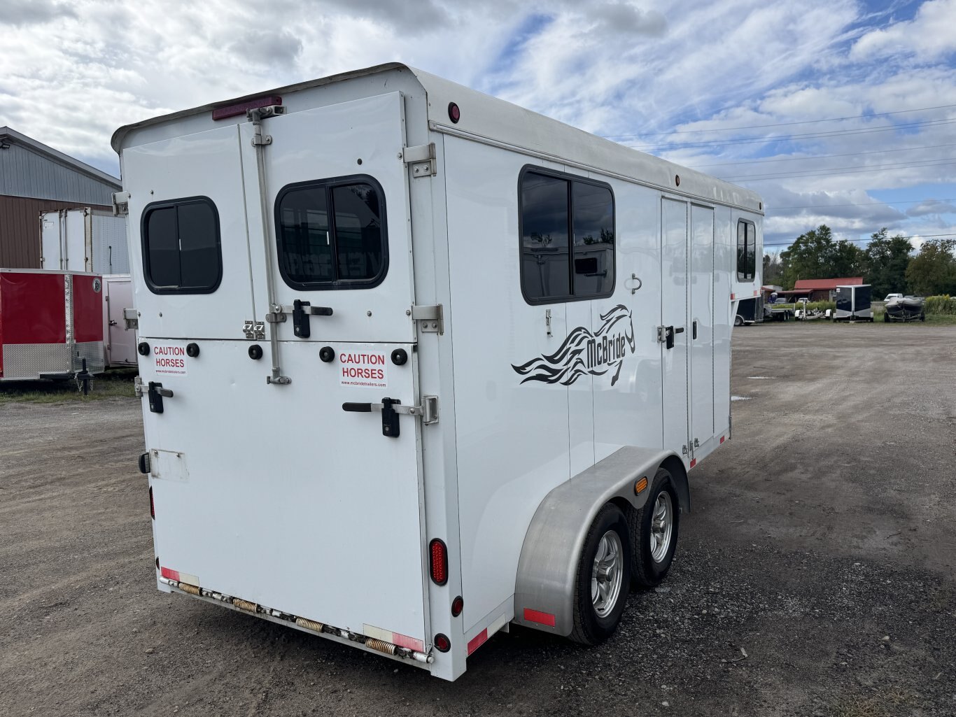 Gooseneck 2 Horse Straight with Dress