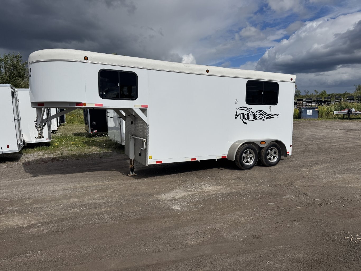 Gooseneck 2 Horse Straight with Dress