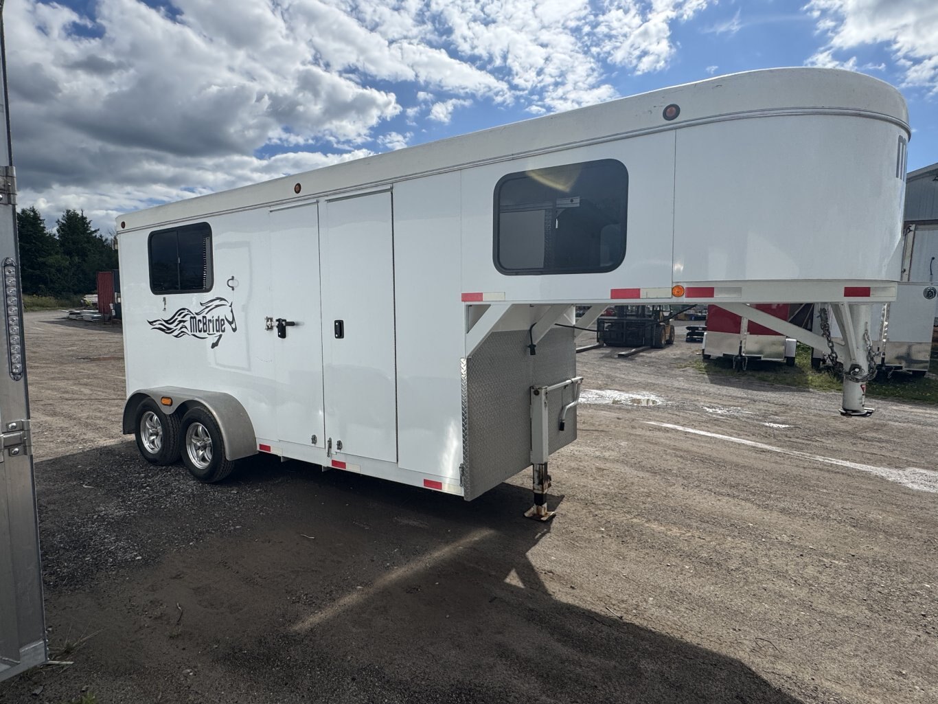 Gooseneck 2 Horse Straight with Dress