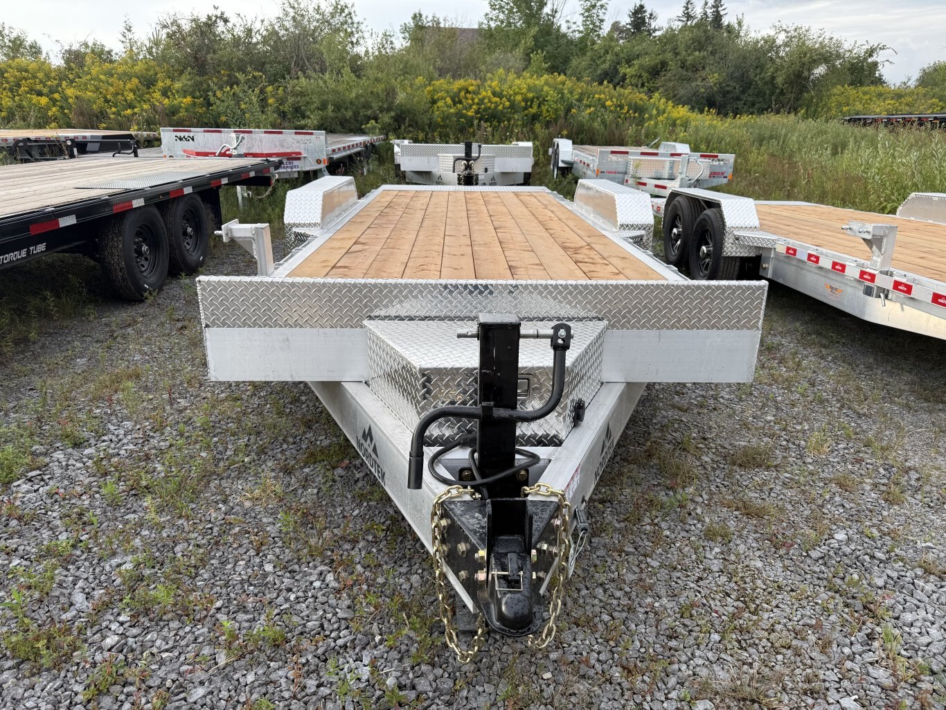 NORDTEK 7TON 20' ALUMINUM FULL TILT TRAILER