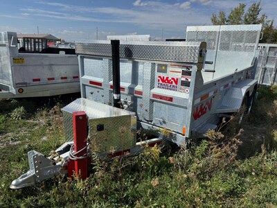 N&N 12' DUMP WITH HYDRAULIC JACK