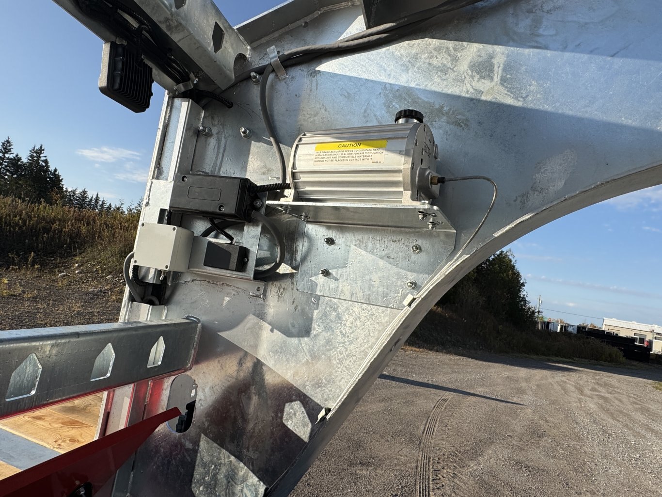 40' 40K Galvanized Hydraulic Dove Equipment Trailer