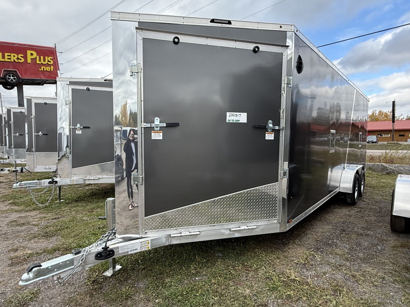 US CARGO 27' SNOWMOBILE TRAILER