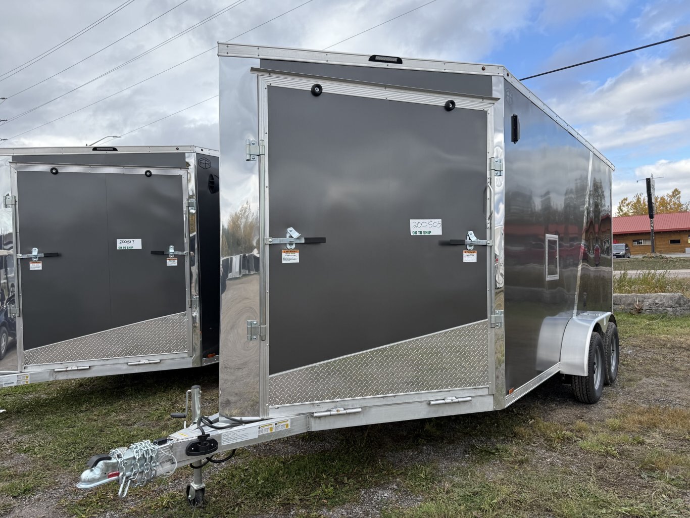 US CARGO 19' SNOWMOBILE TRAILER