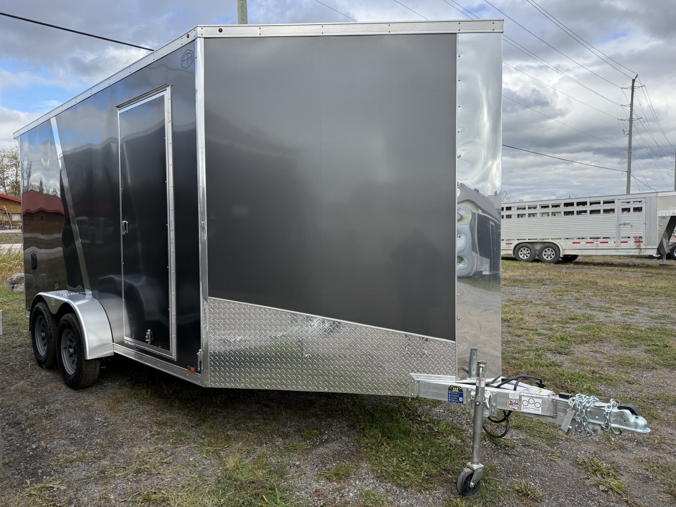 US CARGO 19' SNOWMOBILE TRAILER