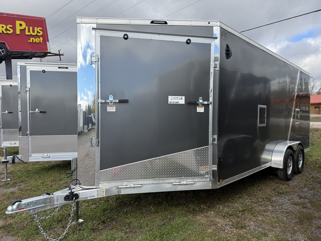 US CARGO 23' SNOWMOBILE TRAILER