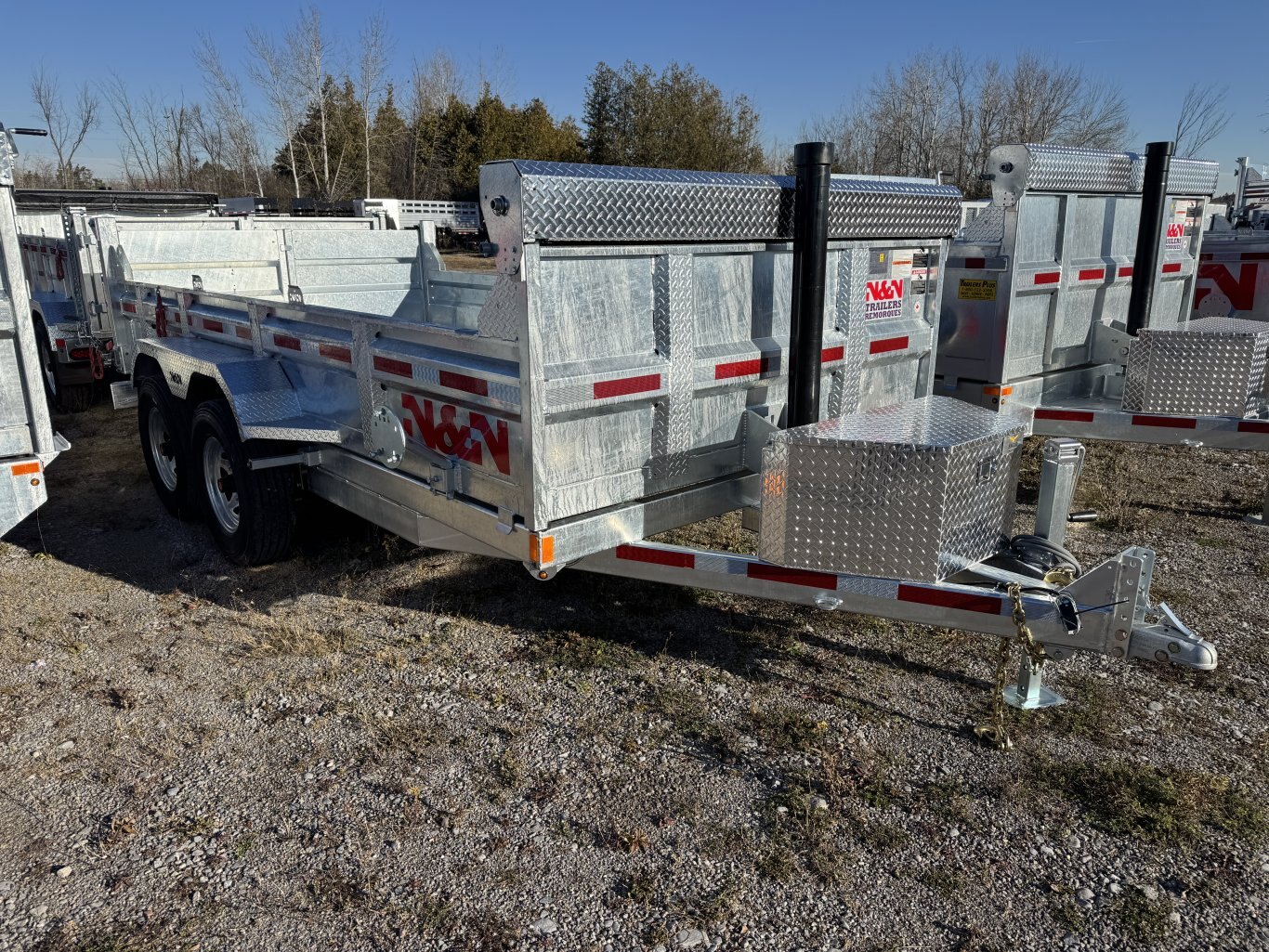 N&N 14' DUMP TRAILER