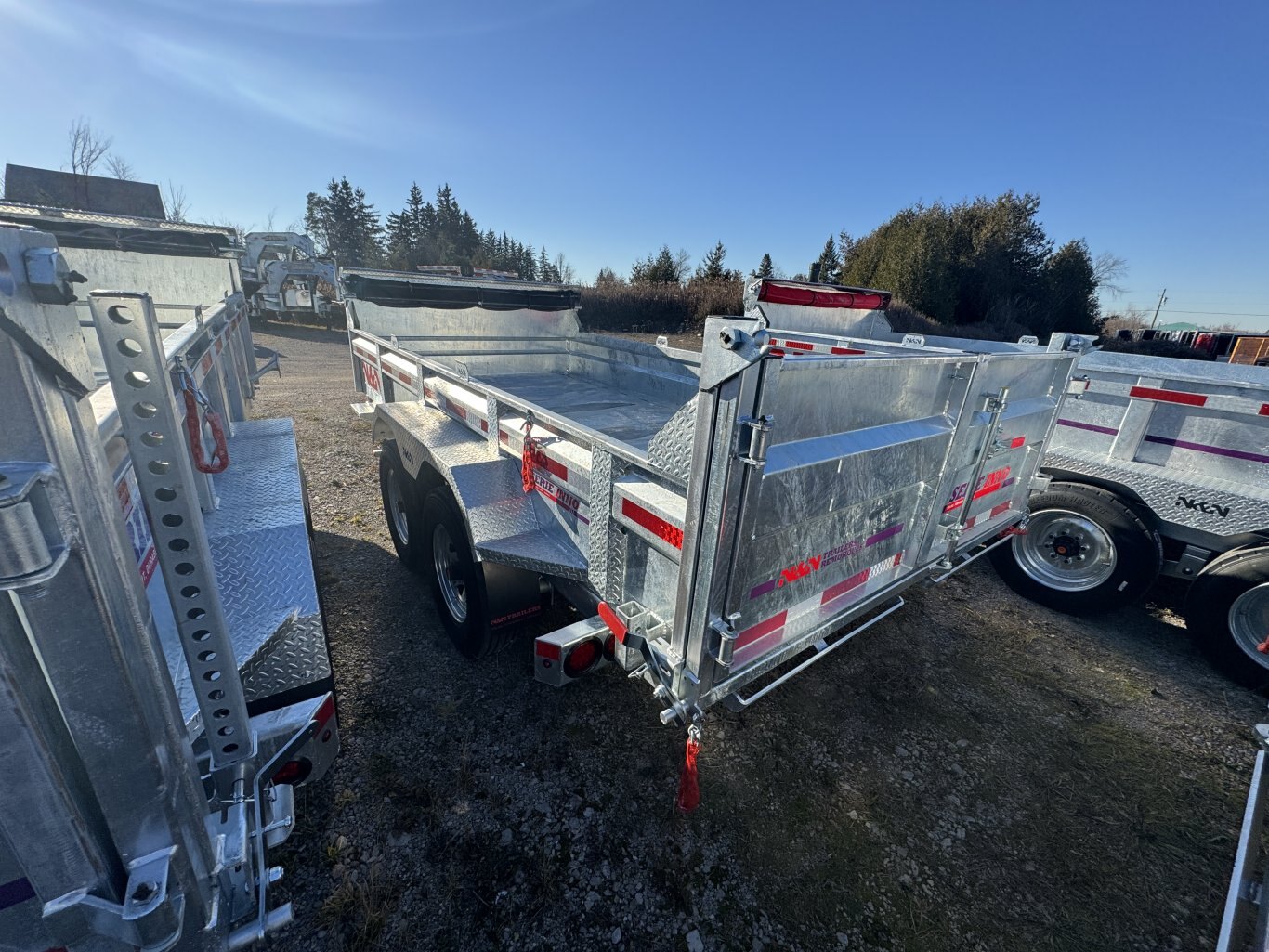 N&N 14' DUMP TRAILER