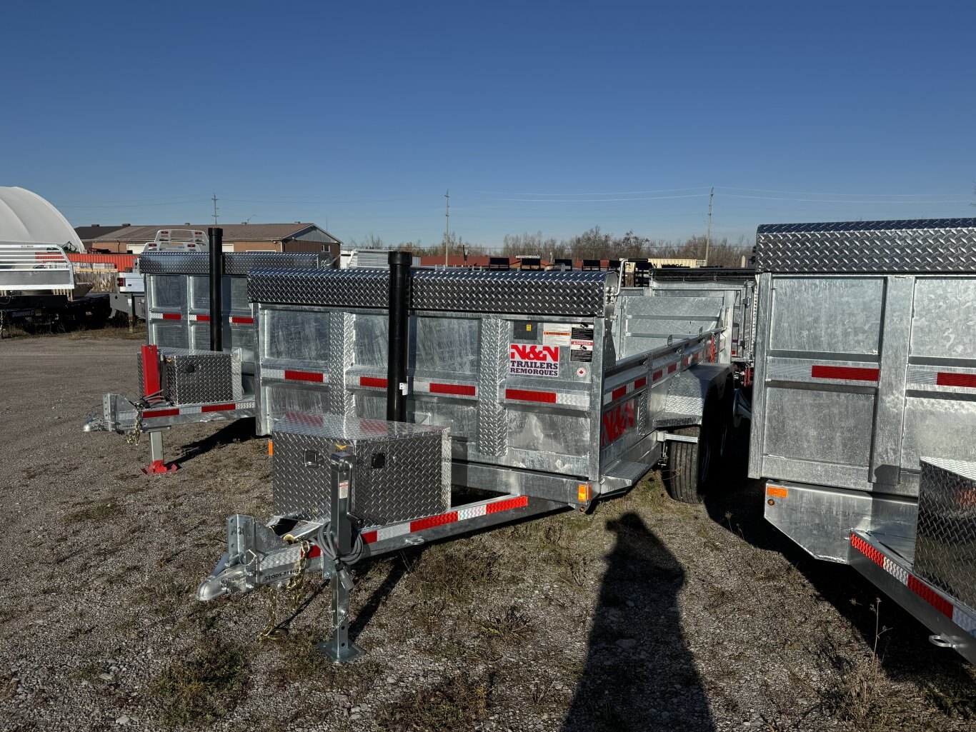 N&N 14' DUMP TRAILER