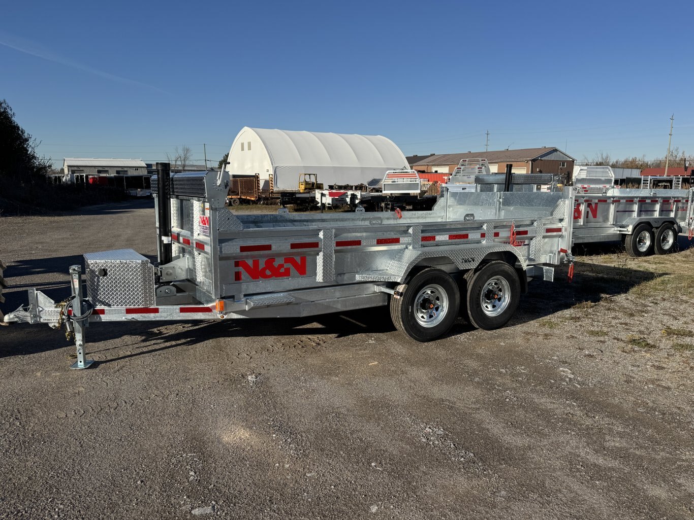 N&N 14' DUMP TRAILER