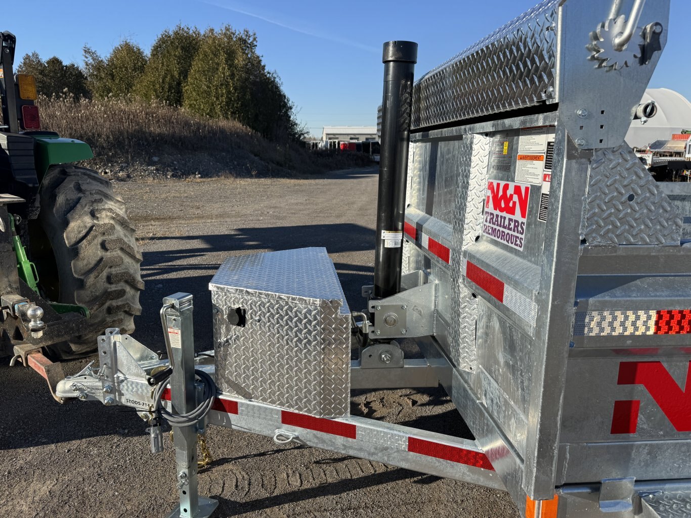 N&N 14' DUMP TRAILER