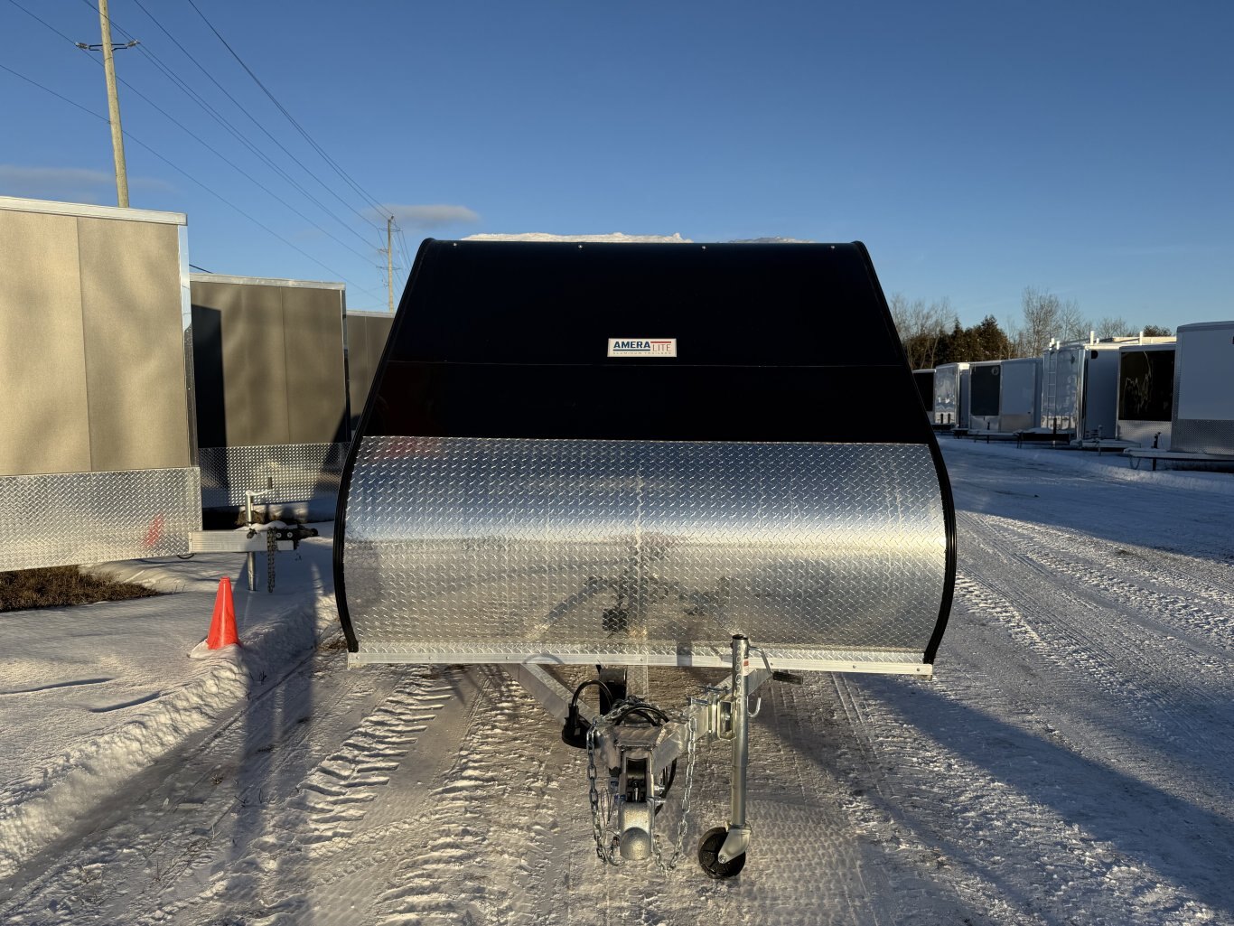 US CARGO 16' SNOWMOBILE TRAILER