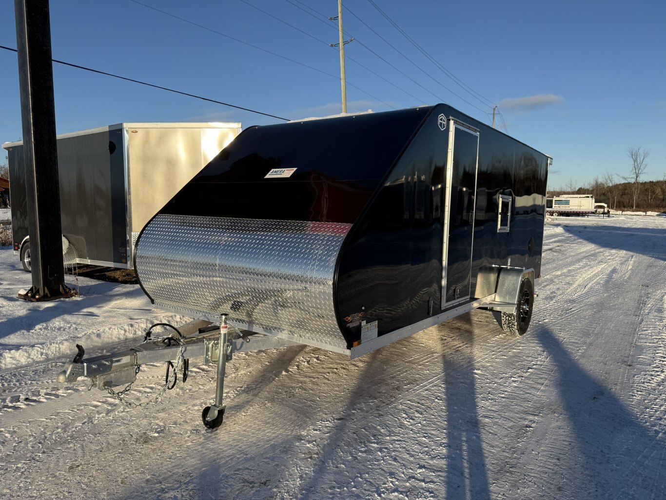 US CARGO 16' SNOWMOBILE TRAILER