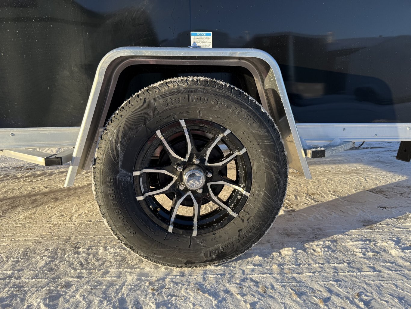 US CARGO 16' SNOWMOBILE TRAILER