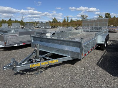 ONE SIXTEEN 18' UTILITY W/ REMOVABLE RAMPS