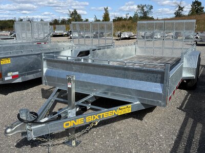 ONE SIXTEEN 16' UTILITY W/ REMOVEABLE RAMPS