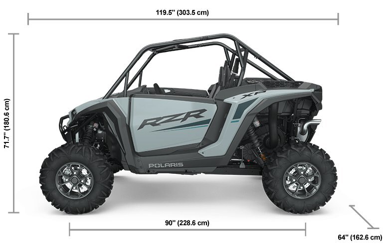 2025 Polaris RZR XP 1000 Sport Storm Gray