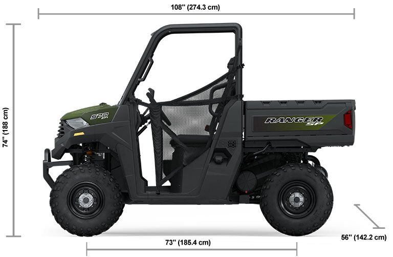 2025 Polaris RANGER SP 570 2 Seat Sage Green