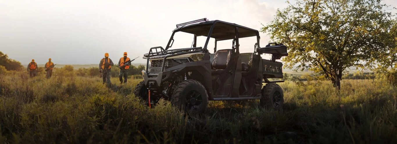 2025 Polaris RANGER SP 570 PREMIUM 4 Seat Sand Dune with Polaris Pursuit Camo Accents