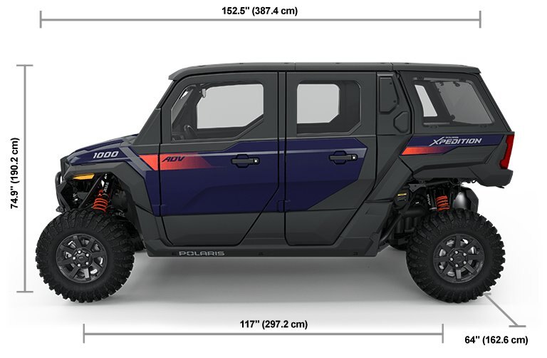 2025 Polaris® XPEDITION ADV 5 NorthStar 4 Seat Midnight Blue