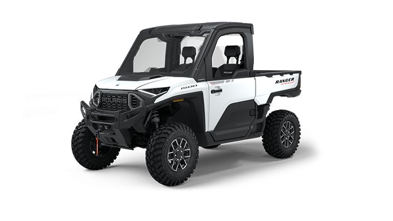 2025 Polaris® RANGER XD 1500 NorthStar Edition Premium 3 Seat Ghost White