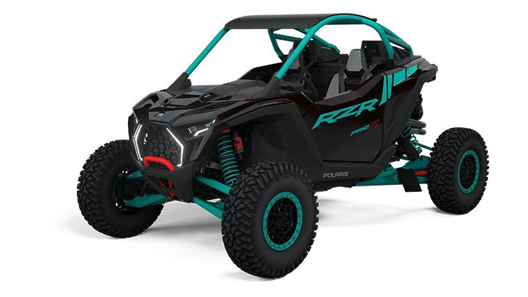 2025 Polaris RZR Pro R Ultimate Black Crystal / Radiant Green