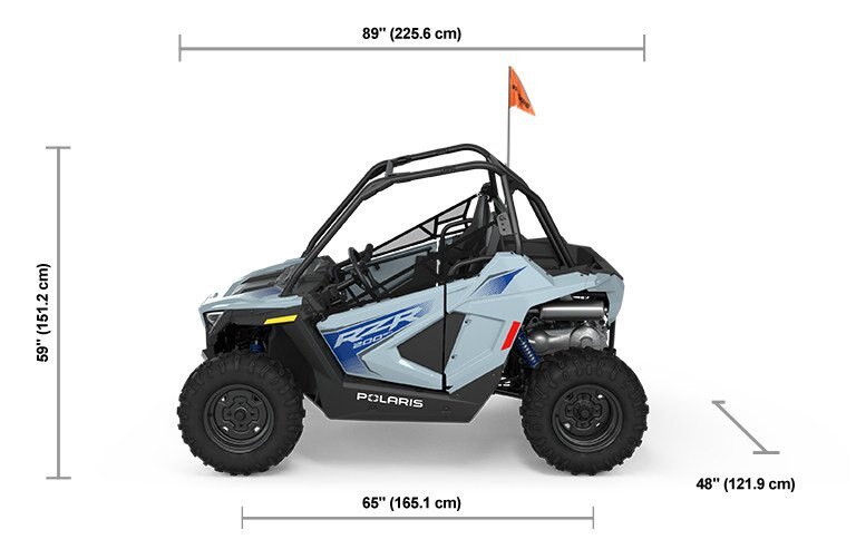 2025 Polaris RZR 200 EFI Indy Red