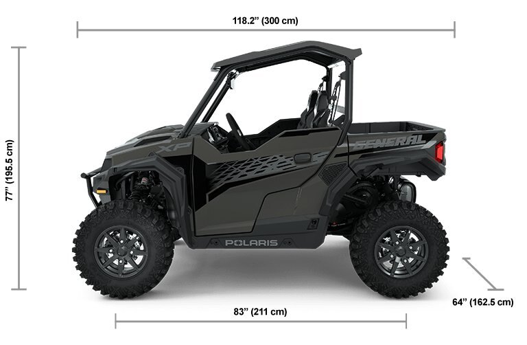 2025 Polaris GENERAL XP 1000 Premium Granite Gray