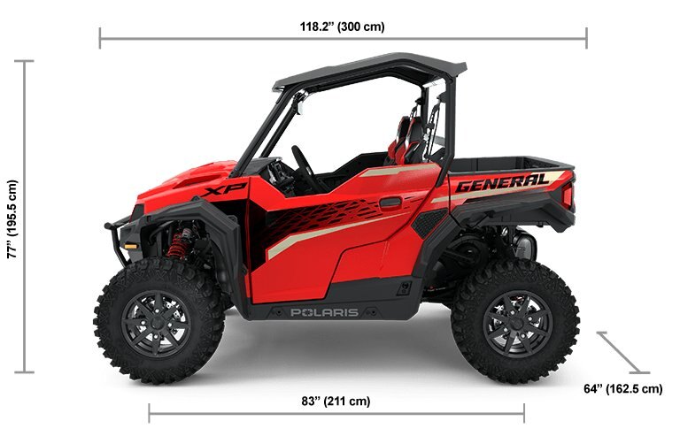 2025 Polaris GENERAL XP 1000 Premium Indy Red