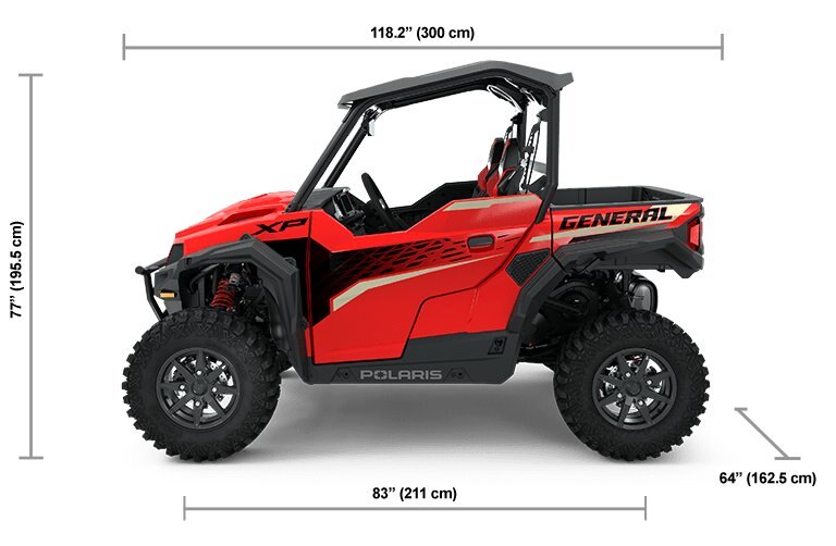 2025 Polaris GENERAL XP 1000 Ultimate Indy Red