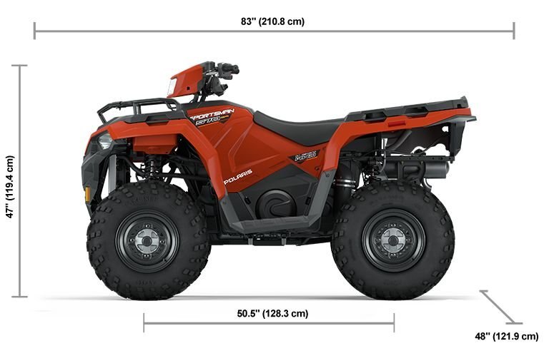 2025 Polaris Sportsman 570 Orange Rust