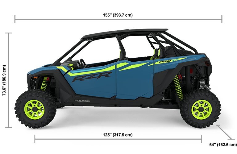 2025 Polaris RZR Pro XP 4 Ultimate Zenith Blue