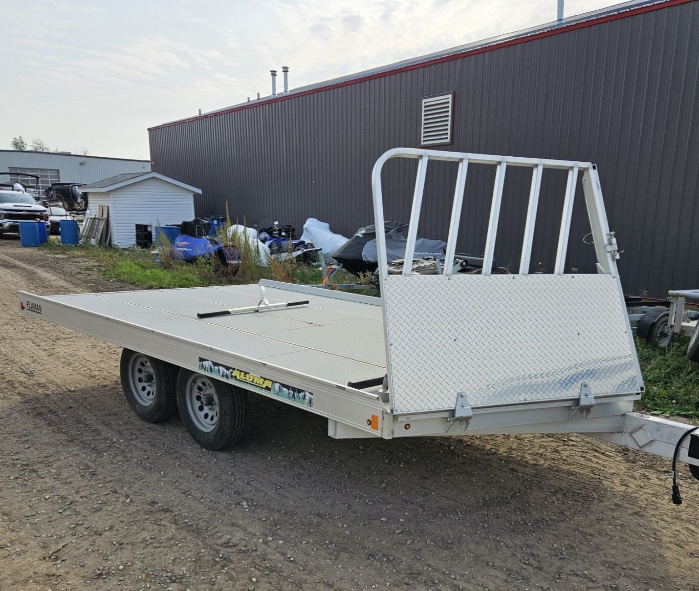 2023 ALUMA SLED TRAILER